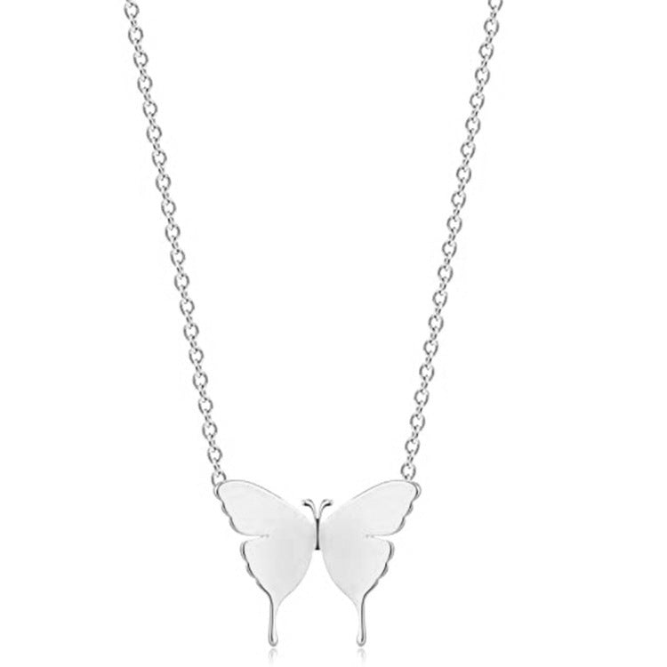 Luxury Butterfly Pendant Necklace for Women | Elegant Gold Jewelry